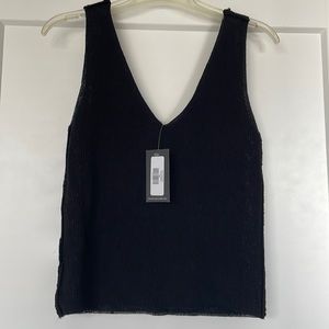 Black sheee tank top - never worn